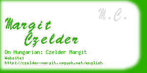 margit czelder business card